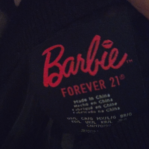 Barbie Sheer Black Button-Up Jacket - Picture 3 of 4